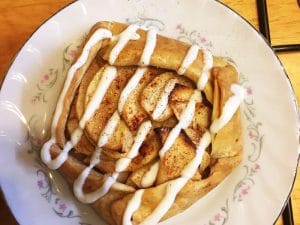apple tart Asheville North Carolina Bed and Breakfast