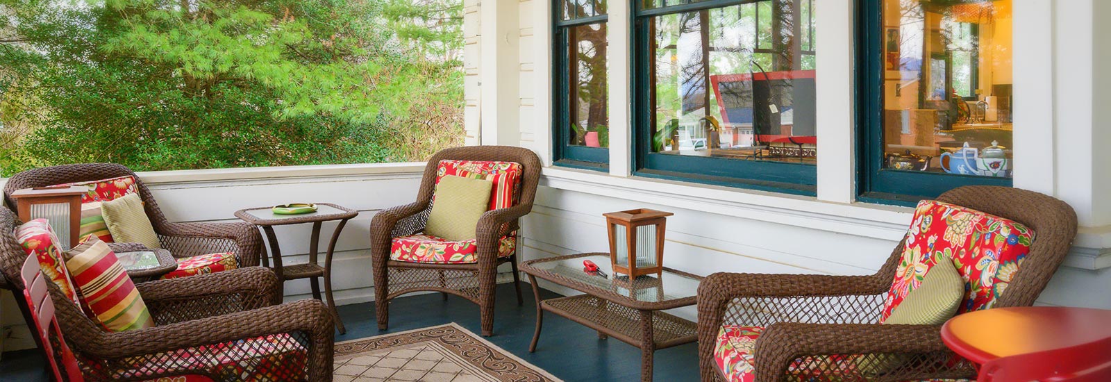 Oakland Cottage porch
