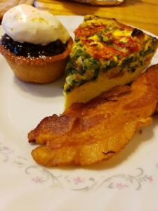 Homemade Breakfast at Oakland Cottage Bed and Breakfast Asheville NC